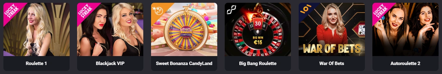 Donbet live casino dealer games powered by Evolution Gaming
