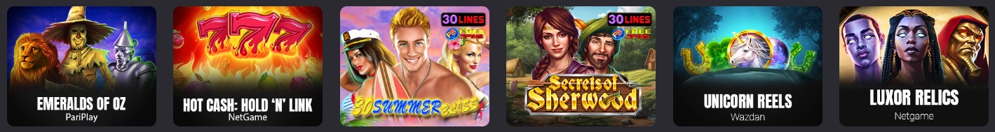 Donbet Casino games from top software providers including NetEnt and Pragmatic Play